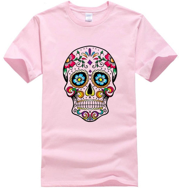 Men's T-shirt High Quality 100% cotton street style loose cool printed men t shirt casual short sleeve For Men