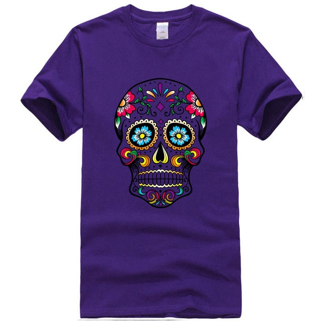 Men's T-shirt High Quality 100% cotton street style loose cool printed men t shirt casual short sleeve For Men