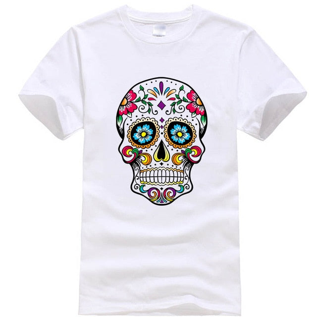 Men's T-shirt High Quality 100% cotton street style loose cool printed men t shirt casual short sleeve For Men