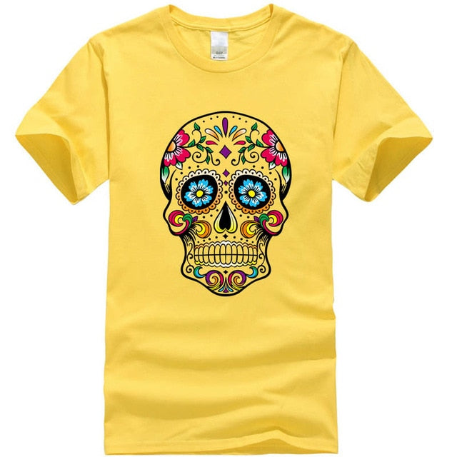 Men's T-shirt High Quality 100% cotton street style loose cool printed men t shirt casual short sleeve For Men