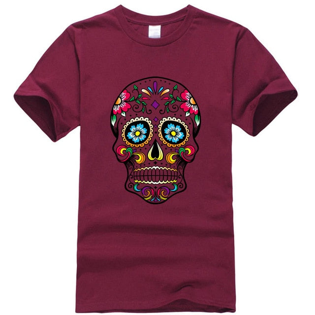 Men's T-shirt High Quality 100% cotton street style loose cool printed men t shirt casual short sleeve For Men
