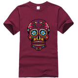 Men's T-shirt High Quality 100% cotton street style loose cool printed men t shirt casual short sleeve For Men