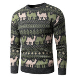Men 2021 Spring New Vintage Style Warm Sweater Pullovers Men Fashion Thick