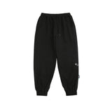 Fleece Loose Fit Men Sweatpant In Pure Color 2021 Winter Elastic Waist Sweatpant Streetwear Men Outdoor Pants