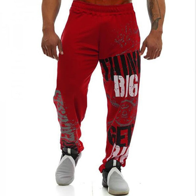 2021 New Running Jogging Pants Men Cotton Soft Bodybuilding Joggers Sweatpants Harem Long Trousers