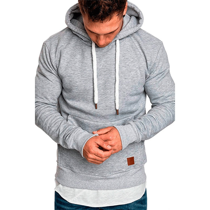 Mens Sweatshirt Long Sleeve Autumn Spring Casual Hoodies Top Boy Blouse Tracksuits Sweatshirts Hoodies