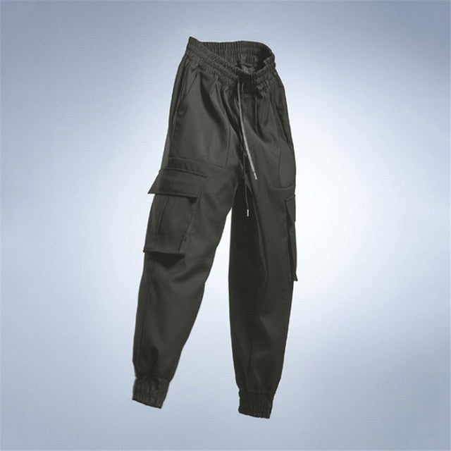 New Style Men's Cargo Pants Running Training Loose Long Pants Male Casual Jogger Sweatpants High Quality Solid Brand Trousers