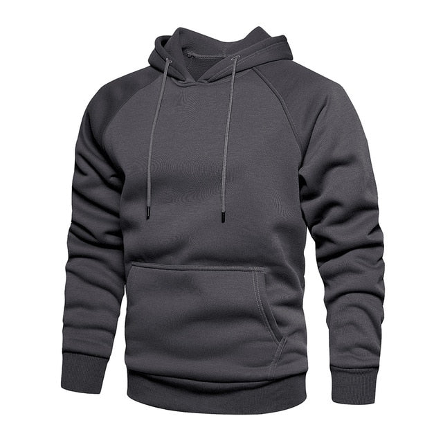 Hoodies Men Harajuku Sweatshirt Long Sleeve Hoodie Hooded Pullover Tops Blouse With Pocket Clothes Male