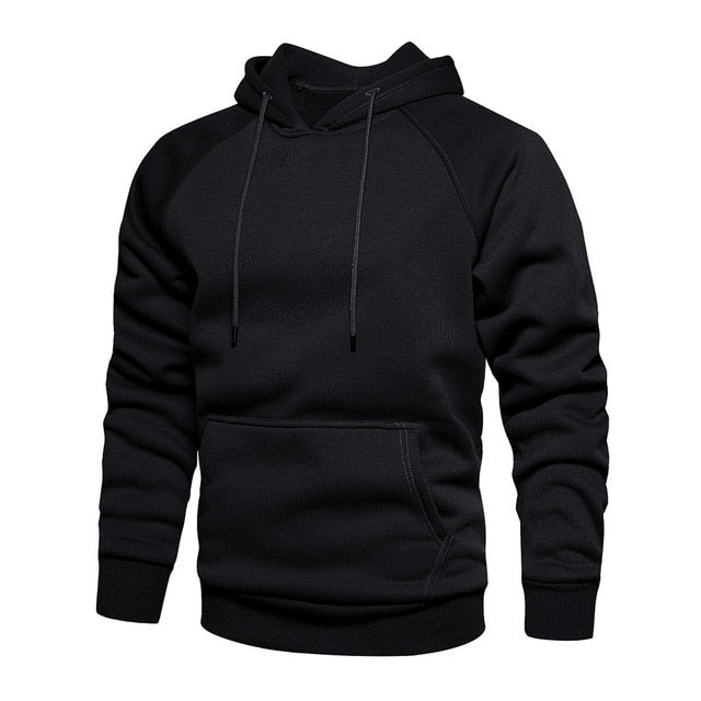 Hoodies Men Harajuku Sweatshirt Long Sleeve Hoodie Hooded Pullover Tops Blouse With Pocket Clothes Male