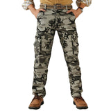 men's cargo pants cotton high quality Jogger Straight trousers men military camo Male army