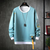 2021 Solid Color Sweatshirt Men Harajuku Autumn Spring Hoody Casual Cotton Sweatshirts Men Streetwear Clothes