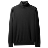 Men Sweaters Knitted Sweater Men 100% Cotton Slight Stretechy Soft Blusa