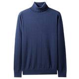 Men Sweaters Knitted Sweater Men 100% Cotton Slight Stretechy Soft Blusa