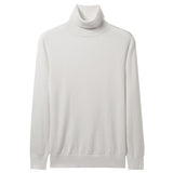 Men Sweaters Knitted Sweater Men 100% Cotton Slight Stretechy Soft Blusa