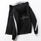 Spring Autumn Streetwear Jackets Men Hooded Casual Loose Print Windbreaker Jacket Male Hip Hop Coat homme