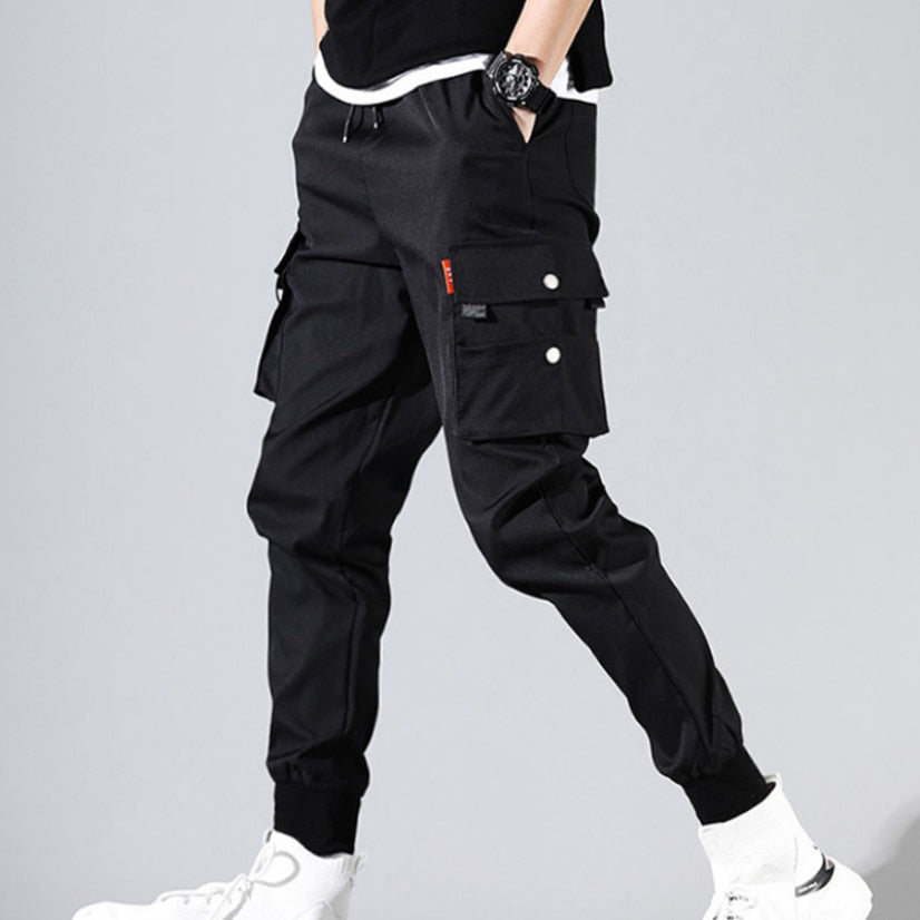 2021 Spring Cargo Pants Men Joggers Harajuku Sports Jogging Trousers Men's Clothing Male Tactical Streetwear