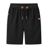 Casual Shorts Men Summer New Men's Fashion Solid Wild Knee Length Pants Slim Drawstring Beach Shorts Male