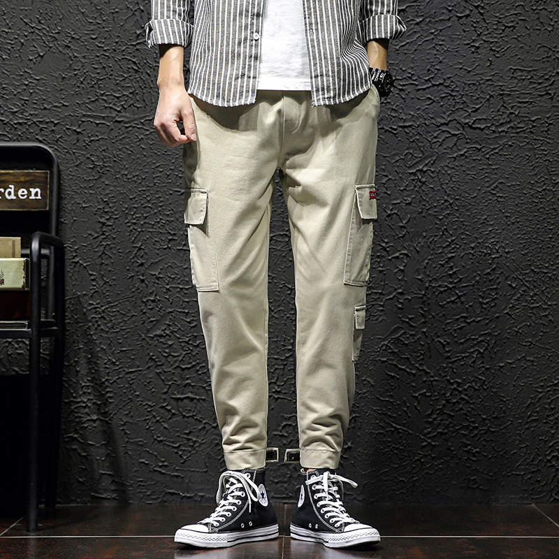 Streetwear Cargo Pants Men's Sweatpants Male Tracksuit Bottoms Hip Hop Black Joggers for Men Sports Pants Mens Trousers 2021 New