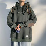 Spring Autumn 2021 Skateboard Casual New Men'S Hip HOP Hoodies Sweatshirts Streetwear One Piece Brand Black White Fashion Clothe