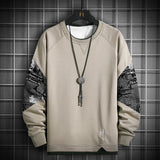 Sweatshirt Men 2021 Spring Oversized Japanese Streetwear Black Hoodie Men Sweatshirts Hoodies Male