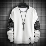 Sweatshirt Men 2021 Spring Oversized Japanese Streetwear Black Hoodie Men Sweatshirts Hoodies Male