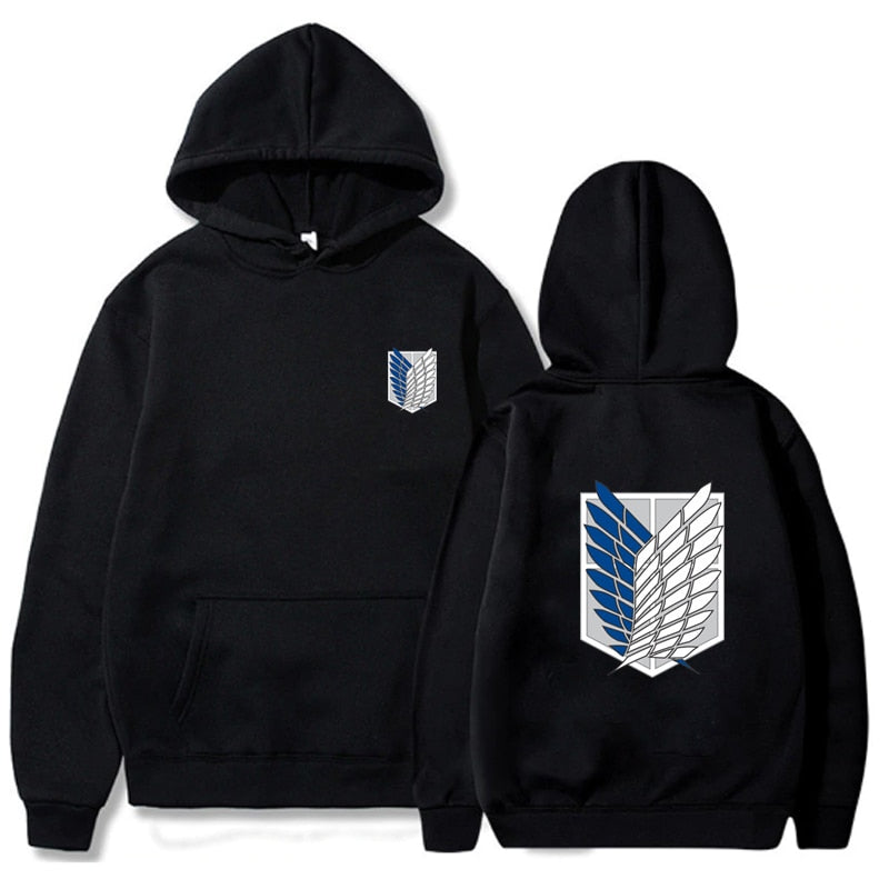 Attack on Titan Hoodie Men Fashion Loose Pullovers Casaul Tops Hoodie Sweatshirt
