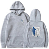 Attack on Titan Hoodie Men Fashion Loose Pullovers Casaul Tops Hoodie Sweatshirt