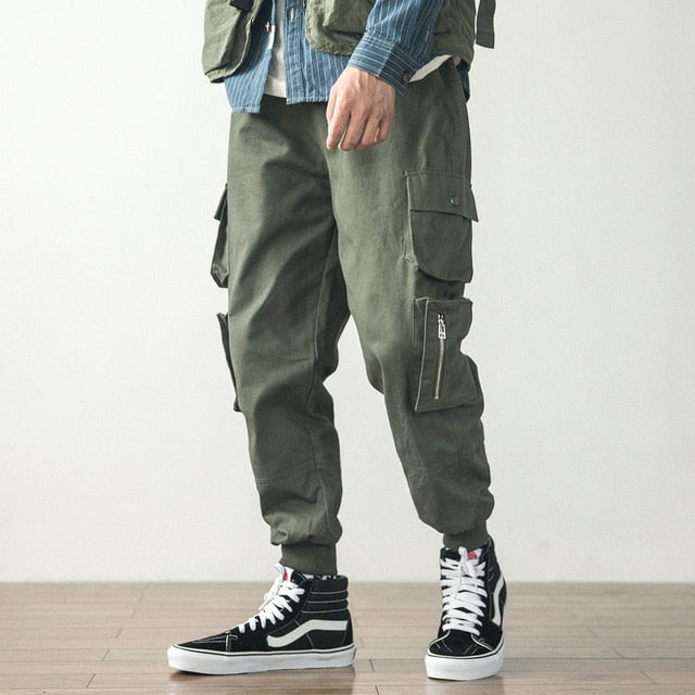 Streetwear Joggers Men Spring Autumn Fashion Sweatpants Men's pants Casual Slim Ankle-length Trousers