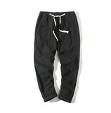Cotton Joggers Men Solid Men's Harem Pants 2021 Summer Fitness Casual Ankle-Length Mens  Trousers Streetwear Slim Male Pants
