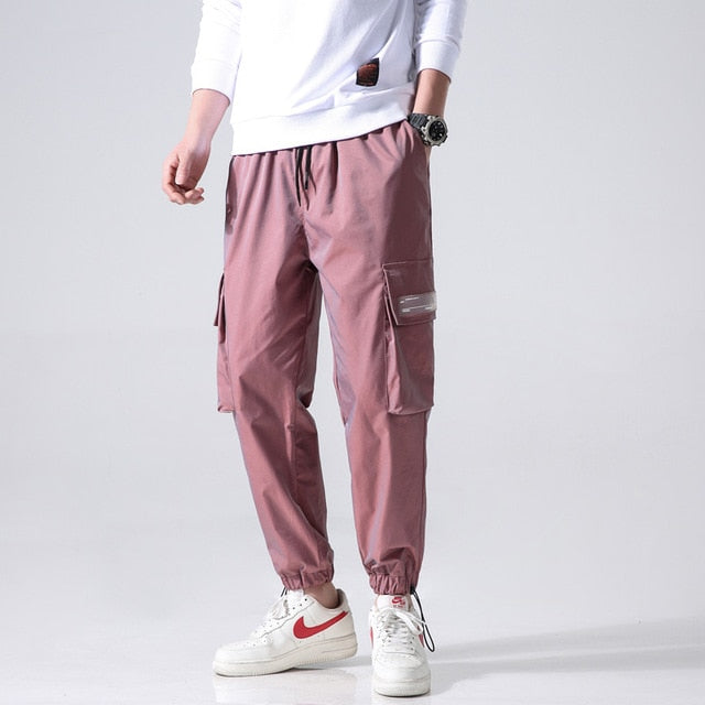 Hip Hop Pants Men Joggers Sweatpants Men's Streetwear Men Harem Cargo Pants 2021 New Loose Elastic Waist Trousers