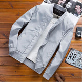 New Mens Bomber Jacket Casual Hooded Spring Autumn Hip Hop Harajuku Streetwear Male Zipper Jacket Coat