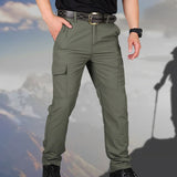 New Men's Summer Casual Cargo Pants Classic Outdoor Hiking Trousers Slim Waterproof Wear Resistant Military Army Tactical Pants