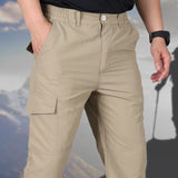 New Men's Summer Casual Cargo Pants Classic Outdoor Hiking Trousers Slim Waterproof Wear Resistant Military Army Tactical Pants