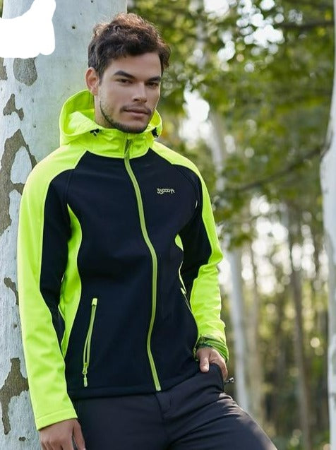Outdoors Male Waterproof Windproof Keep Warm Jackets Hiking Camping Travel Fishing Mountaineering Training Soft Shell Clothes