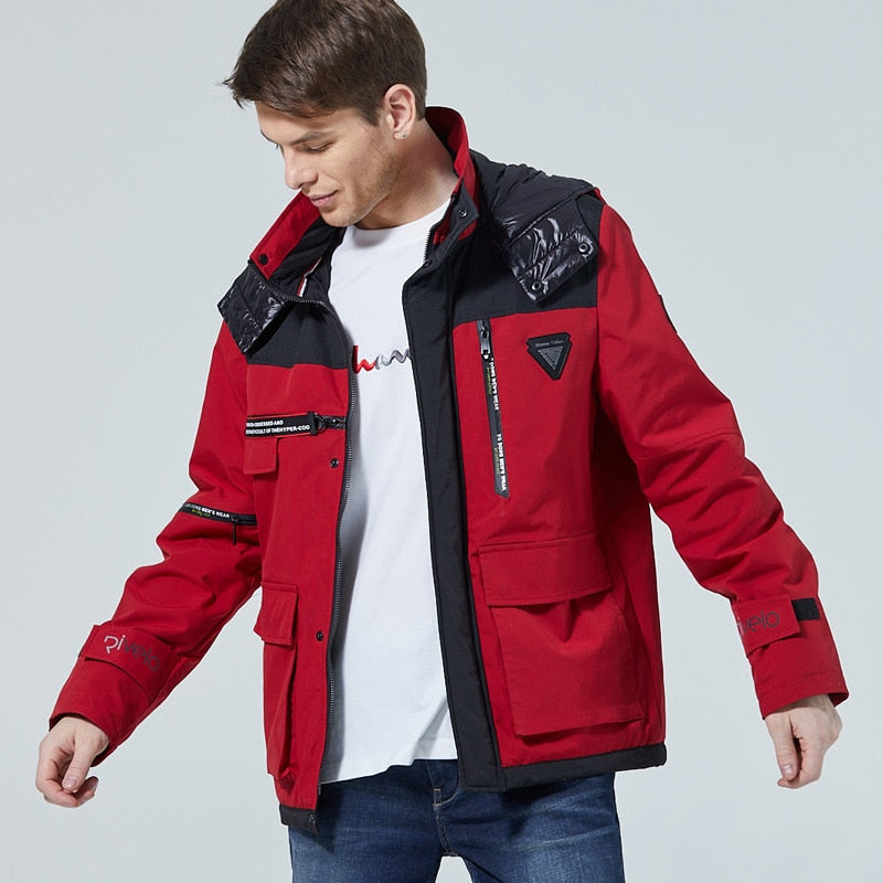 Open to booking spring and autumn 2021 new men's jacket warm waterproofing sports jacket