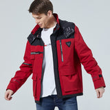 Open to booking spring and autumn 2021 new men's jacket warm waterproofing sports jacket