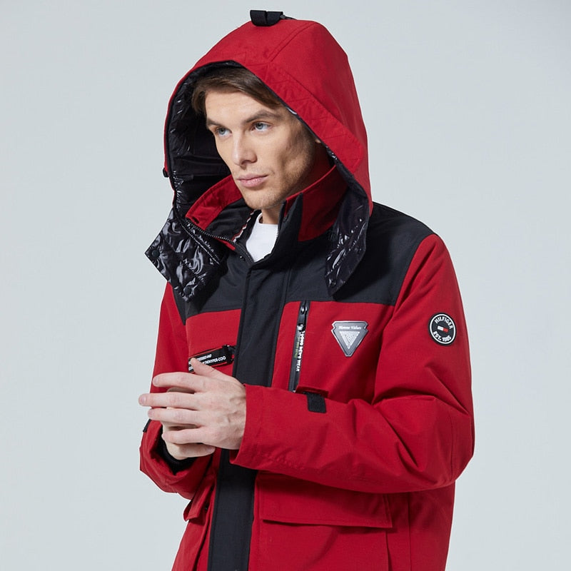 Open to booking spring and autumn 2021 new men's jacket warm waterproofing sports jacket