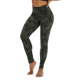 High Waisted Leggings for Women with Pockets Camo