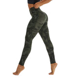 High Waisted Leggings for Women with Pockets Camo