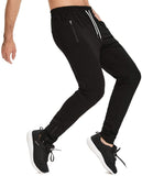 Yageshark Herren Jogginghose Sporthose Baumwolle Fitness Slim Fit Hose Trainingshose Freizeithose Sweathose Joggers Streetwear