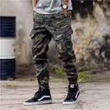 Joggers Men Cargo Pants Mens Military Black/Camouflage Pants Pure Cotton Men's Cargo Trousers With Pockets BM305