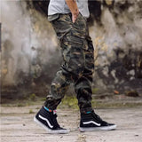 Joggers Men Cargo Pants Mens Military Black/Camouflage Pants Pure Cotton Men's Cargo Trousers With Pockets BM305