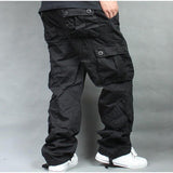 Plus Size 5XL 6XL 7XL Cargo Pants Overalls Hip Hop Men's Cotton Trousers Hiphop Men Baggy Casual Pants Mens Bottoms Camouflage