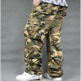 Plus Size 5XL 6XL 7XL Cargo Pants Overalls Hip Hop Men's Cotton Trousers Hiphop Men Baggy Casual Pants Mens Bottoms Camouflage