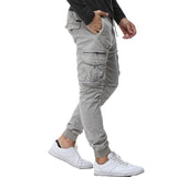 Mens Camouflage Tactical Cargo Pants Men Joggers Boost Military Casual Cotton Pants Hip Hop Ribbon Male army Trousers