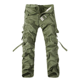 Top quality men military camo cargo pants leisure cotton trousers cmbat camouflage overalls 28-40 AYG69