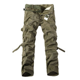 Top quality men military camo cargo pants leisure cotton trousers cmbat camouflage overalls 28-40 AYG69