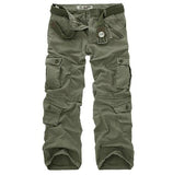 New Safari Style Tactical Pants Male Camo Jogger Casual Cotton Trousers Multi Pocket Military Camouflage Men's Cargo Pants