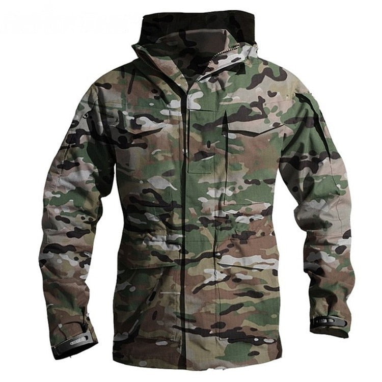 M65 UK US Army Clothes Windbreaker Military Field Jackets Mens Waterproof Flight Pilot Coat