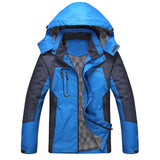 Men Spring Autumn Outdoor Hiking Jackets Waterproof Windbreaker Climbing Camping Trekking Rain Coat